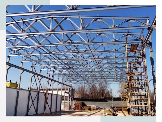 Строительство цехов в Лабинск от 643 руб. под ключ