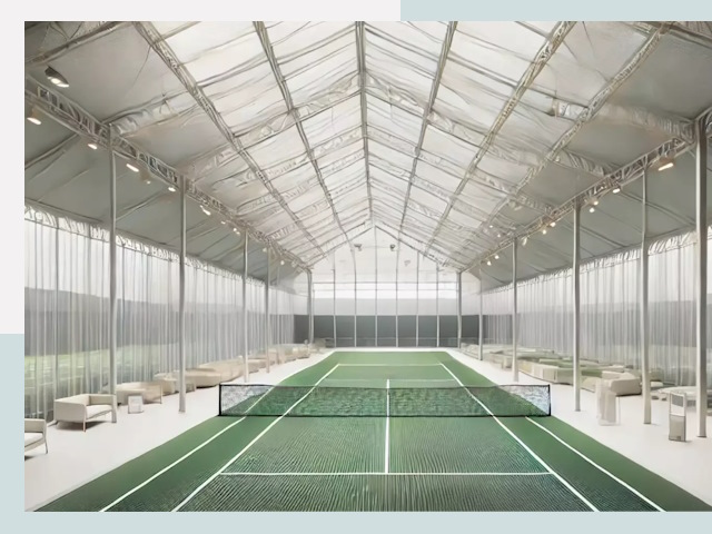 Строительство теннисных кортов в Лабинске