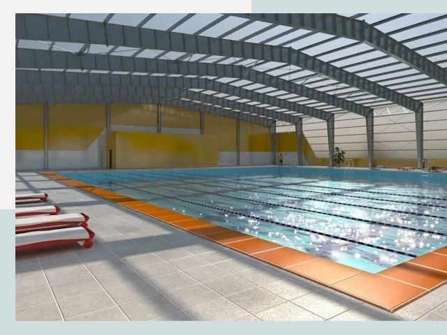 Строительство крытых бассейнов в Лабинске