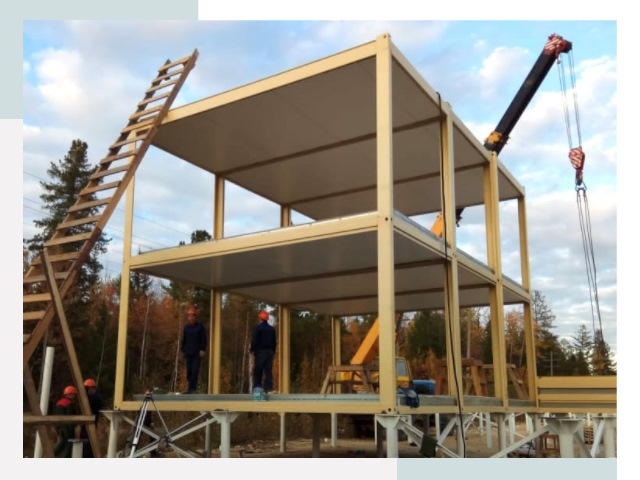 Строительство модульных здания Лабинск