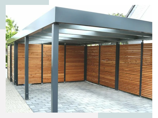 Навесы для парковки в Лабинске