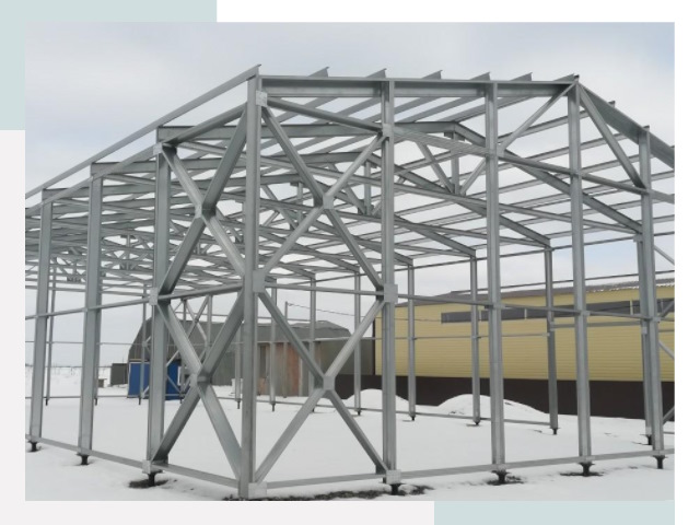 Каркасные ангары в Лабинске
