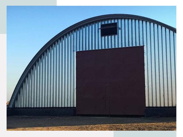 Бескаркасные ангары в Лабинске