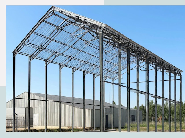 Прямо стенные ангары от СтальСтрой-Лбк по цене 643 руб.