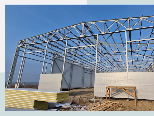 Утепленные ангары в Лабинск от 643 руб. за м²