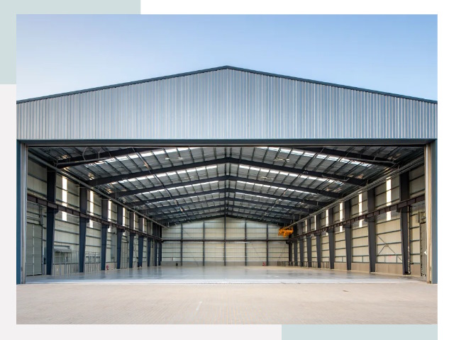 Большие ангары в Лабинске