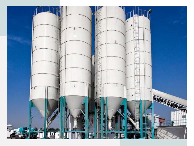 Строительство цементных силосов в Лабинске
