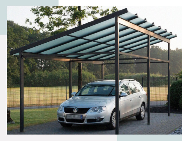 Навесы для автомобилей в Лабинске