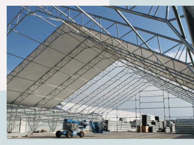 Каркасно-тентовые сооружения от СтальСтрой-Лбк по цене 643 руб.