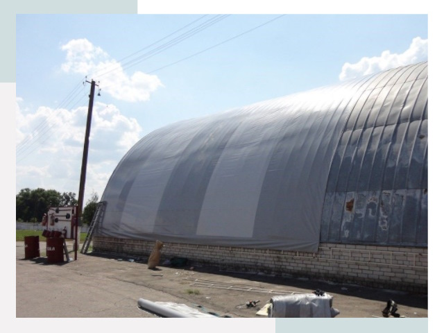 Ремонт ангаров в Лабинске