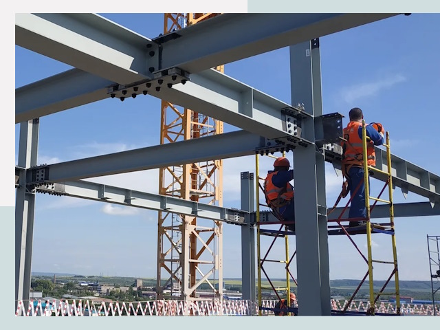 Монтаж металлоконструкций в Лабинске