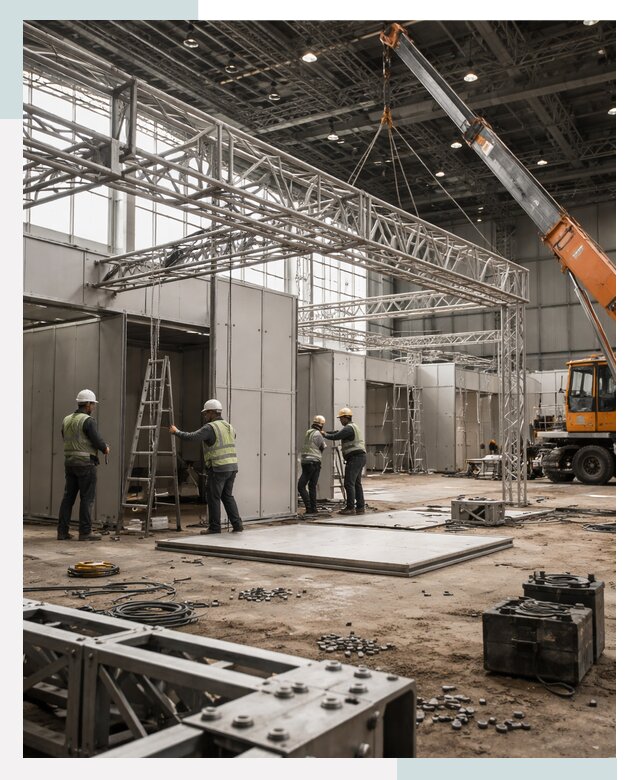 Строительство выставочных павильонов в Лабинске от 37534 р.| СтальСтрой-Лбк