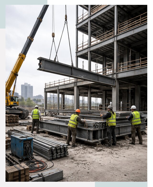 Строительство торгово-офисных зданий в Лабинске от 48258 р.| СтальСтрой-Лбк