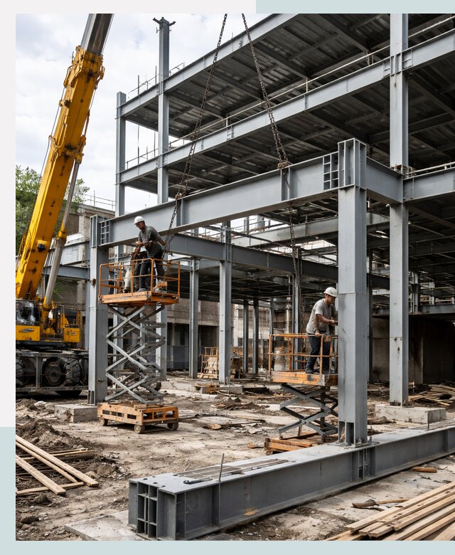 Строительство торгово-офисных зданий под ключ в Лабинске